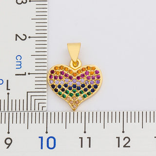 Heart Pendant Necklace - 11 Styles