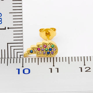 Rhinestone Stud Earrings  - 11 Styles