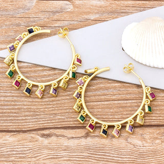 Large Hoop Earrings - 6 Styles