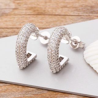 Elegant Charm Stud Earrings - 11 Styles