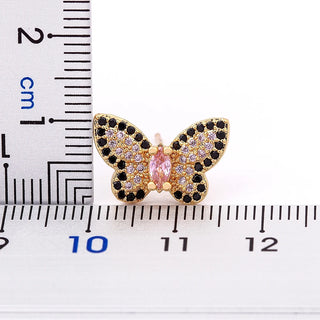 Adorable Rhinestone Gold & Silver Colour Stud Earrings - 29 Earring Styles