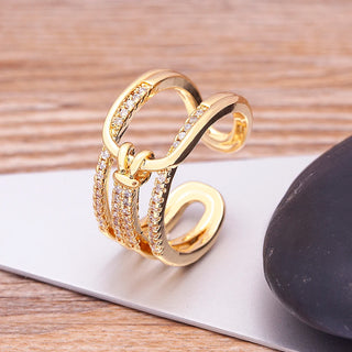 Luxury Three Layers Ring - 4 Styles