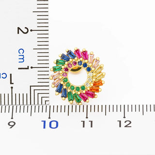 Rhinestones Stud Earrings - 11 Styles