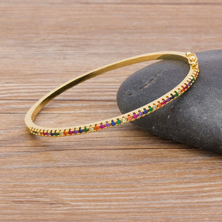 Rainbow Clasp Bracelet