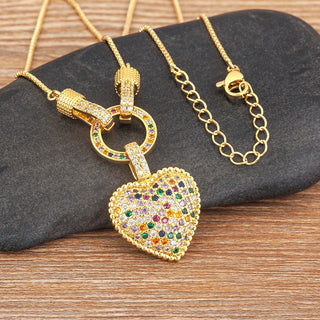 Romantic Heart Necklace - 2 Styles