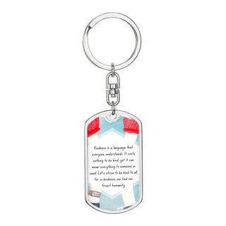 Choose Kindness Always Keychain w/ Personalized Engraving