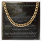 To My Mom's Boyfriend Necklace