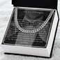 To My Stepson Necklace
