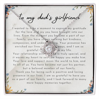 To My Dad's Girlfriend Necklace