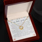 To My Dad's Girlfriend Necklace
