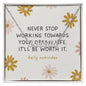 Daily Reminder Personalized Necklace