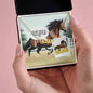 Horse Personalized Name Necklace and Custom Cartoonified Message Card