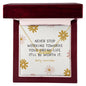 Daily Reminder Personalized Necklace