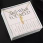 Take What You Need Name Necklace