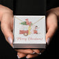 Merry Christmas Personalized Name Necklace