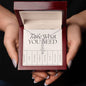 Take What You Need Name Necklace