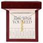 Take What You Need Name Necklace
