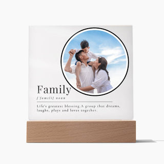 Family | Personalized | Acrylic Plaque