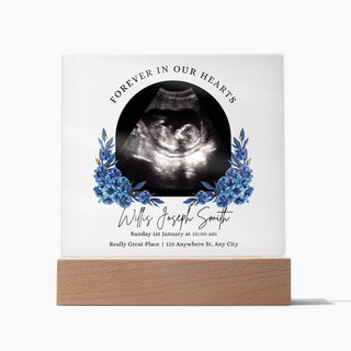 New Baby | Personalized | Square Acrylic Plaque