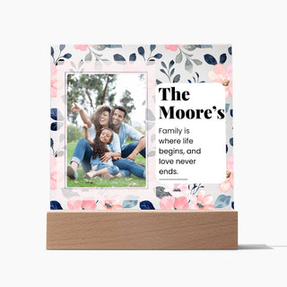 Family | Personalized | Acrylic Plaque