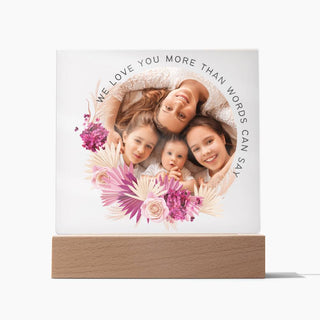 Family | Personalized | Square Acrylic Plaque