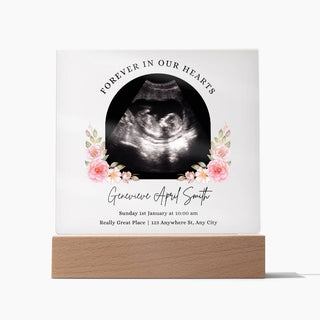 New Baby | Personalized | Square Acrylic Plaque