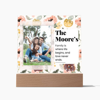 Family | Personalized | Acrylic Plaque