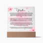 Mother Personalized Square Acrylic Plaque