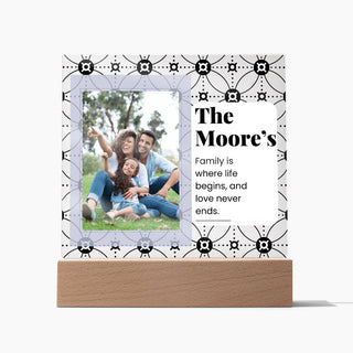 Family | Personalized | Acrylic Plaque