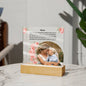 Mother Personalized Square Acrylic Plaque