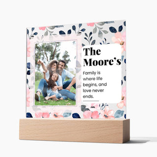 Family | Personalized | Acrylic Plaque