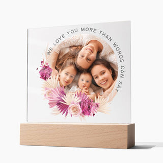 Family | Personalized | Square Acrylic Plaque