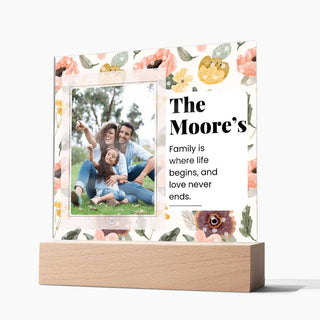 Family | Personalized | Acrylic Plaque