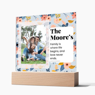 Family | Personalized | Acrylic Plaque