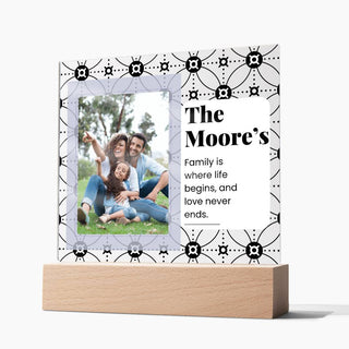 Family | Personalized | Acrylic Plaque