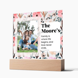Family | Personalized | Acrylic Plaque