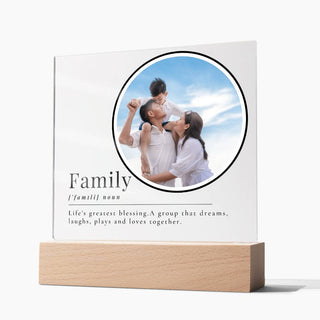Family | Personalized | Acrylic Plaque