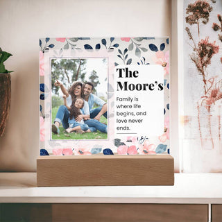 Family | Personalized | Acrylic Plaque