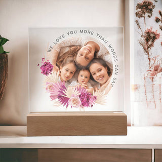 Family | Personalized | Square Acrylic Plaque