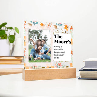 Family | Personalized | Acrylic Plaque