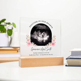 New Baby | Personalized | Square Acrylic Plaque