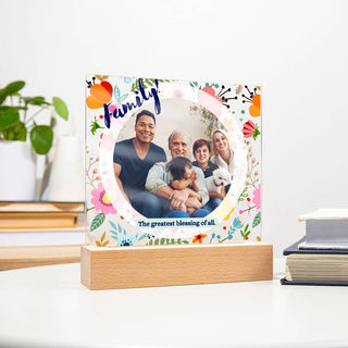 Family | Personalized | Acrylic Plaque