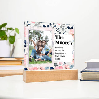 Family | Personalized | Acrylic Plaque