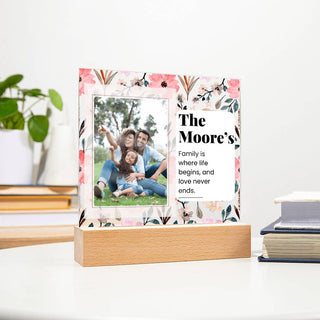 Family | Personalized | Acrylic Plaque