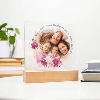 Family | Personalized | Square Acrylic Plaque