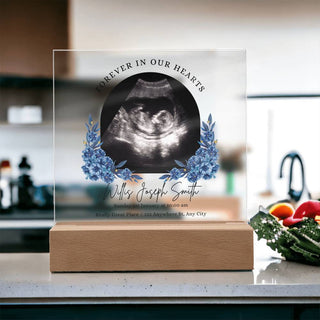 New Baby | Personalized | Square Acrylic Plaque