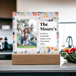 Family | Personalized | Acrylic Plaque