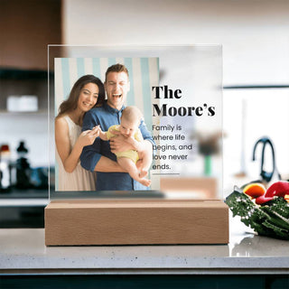 Family | Personalized | Acrylic Plaque