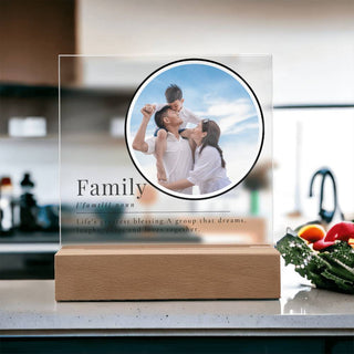 Family | Personalized | Acrylic Plaque