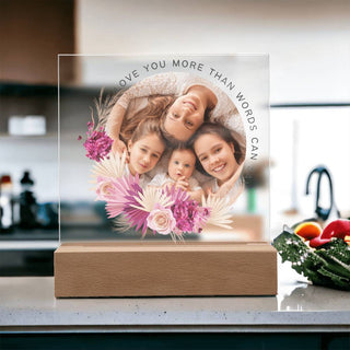Family | Personalized | Square Acrylic Plaque